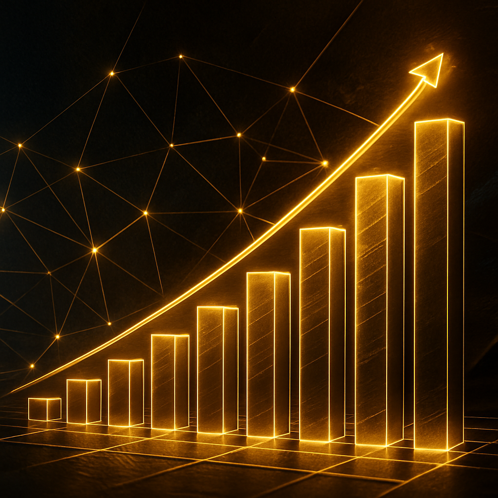20250808 1539 futuristic digital growth simple compose 01k24jf9bzfeetza0wbgcvq3mz