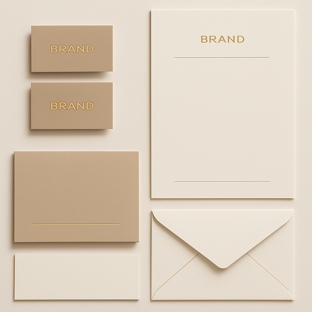 20250813 1429 elegant branding materials simple compose 01k2haf7cfefy9yfyrct20ssz2
