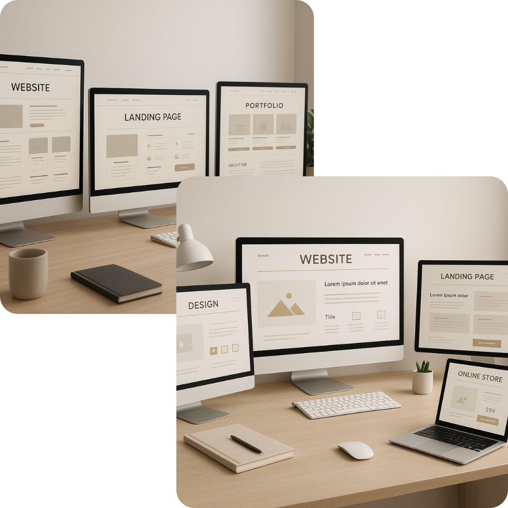 Case Studies 20250818 1306 elegant multi monitor workspace simple compose 01k2y1jr5refbv03nkz1571qwn